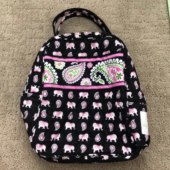 vera bradley pink elephant backpack